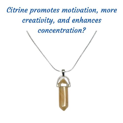 Citrine Gemstone Pendant